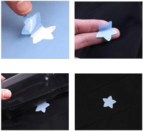 img 1 attached to 🧥 20 Pcs Self-Adhesive Nylon Repair Patches for Jackets - Waterproof & Lightweight - Ideal for Down Jacket Repair, Holes, Tears - 9.8 x 5.9 Inch