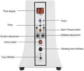 img 3 attached to YILIKISS Body Sh-ape Massage Cupping Machine: Vacuum Therapy with 35 Cups Suction Pump for Home Salon SPA