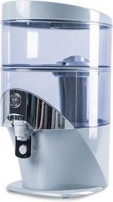img 4 attached to 🚰 1384Gravity Water Filter Purifier System - Advanced Alkaline Water Technology - Removes Impurities and Contaminants - Countertop