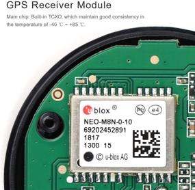 img 3 attached to 📡 High-Precision GPS Receiver Module NEO-M8N BDS Compass for Drone Microcontroller, APM PIX PX4, I2C Compatible with MWC - Integrated APM Flight Control Pixhawk Navigation Module