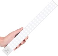 💡 60 led battery powered closet lights - bls super bright under cabinet lighting, motion sensor light indoor, wireless lights, 2400mah rechargeable battery operated lights, long-lasting 120 days run time логотип