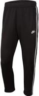 nike basic retro pants black logo