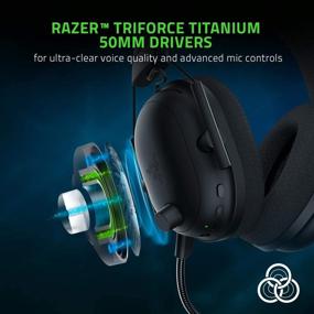 img 2 attached to 🎧 Renewed Razer BlackShark V2 Pro: Wireless Gaming Headset with THX 7.1 Spatial Surround Sound, Detachable Mic, for PC, Mac, PS4, PS5, Nintendo Switch - Black