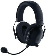 🎧 renewed razer blackshark v2 pro: wireless gaming headset with thx 7.1 spatial surround sound, detachable mic, for pc, mac, ps4, ps5, nintendo switch - black логотип