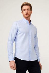 img 2 attached to Versatile Button-Up Shirts: Perfect Blend of Formal and Casual Sleeves