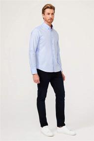 img 1 attached to Versatile Button-Up Shirts: Perfect Blend of Formal and Casual Sleeves