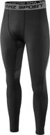 🏃 amzsport men's compression pants: 1 or 3 pack sports running tights for cool and dry all-season performance logo