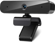 high-definition 1080p webcam with microphone: ultimate usb streaming camera for pc desktop laptop - wide angle, plug and play for video conference, recording, and gaming on windows and mac os logo