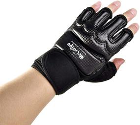 img 3 attached to Ultimate Training Gloves: Kickboxing, Muay Thai, Boxing - Fingerless Gloves for Men, Women & Children