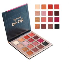 img 1 attached to Pro Eyeshadow Palette Matte Shimmer 16 Colors: Waterproof, Natural Pigmented Nude & Naked Smokey Eye Shadows - Professional Cosmetic Set