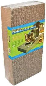 img 1 attached to 🐱 Ware Manufacturing CWM12003 2-Pack Double Wide Corrugated Replacement Scratcher Pads