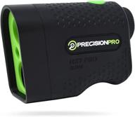 precision pro nx7 golf rangefinder: laser range finder with 600 yard ⛳ range, flag lock, 6x magnification, pulse vibration, case - slope & non-slope models logo