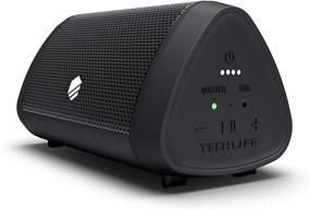 img 3 attached to Переносной Bluetooth-динамик для активного отдыха - мини-динамик Tech-Life - беспроводной компактный Bluetooth-динамик с чистым звуком и продолжительным сроком службы аккумулятора.