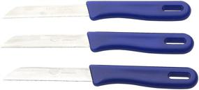 img 1 attached to Rena Germany 3 Piece Set: Superior Fruit/Vegetable Kitchen Knives