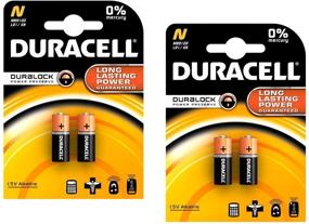 img 2 attached to Прочные медицинские батарейки Duracell MN9100 / E90 / LR1 1.5 В - карта 2, размер N - упаковка по 2 штуки (4 батарейки)