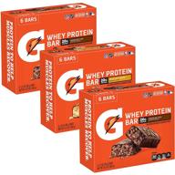 🔋 gatorade whey protein bars, variety pack, 2.8 oz (18 bars) - improved seo-friendly product name logo