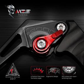 img 1 attached to 🏍️ MZS Clutch Brake Levers: Precision Adjustments for GROM MSX125, CBR250R, CB300R & CBR500R Series (2014-2021)