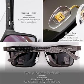img 1 attached to 🕶️ Polarized Protection Sunglasses by ATTCL - Model 8999