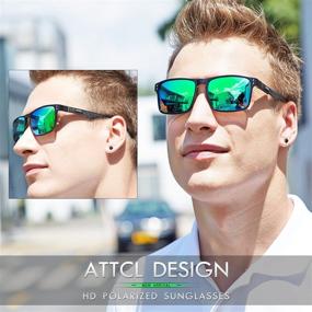 img 3 attached to 🕶️ Polarized Protection Sunglasses by ATTCL - Model 8999