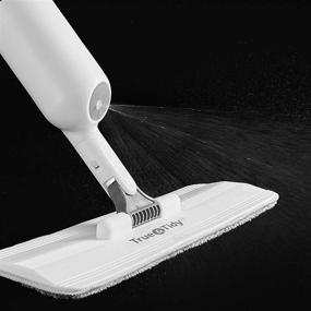 img 3 attached to 🧹 True & Tidy Multi-Surface Spray Mop - Convenient Cleaning Solution with Spray Mop and 1 Mop Pad - SPRAY-250, White