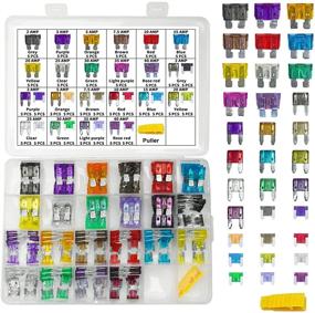 img 4 attached to 🚗 Automotive Fuse Assortment Kit for Cars