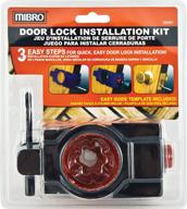 🔒 mibro 300681 wood door lock and deadbolt installation kit: enhance security and efficiency with carbon steel construction логотип