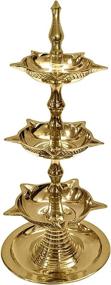 img 4 attached to Craftsman Deepawali Decoration Panchmahal Adjustable Home Decor for Oil Lamps & Accessories