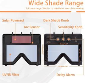 img 2 attached to Tekware Welding Helmet with Advanced Power Darkening Technology