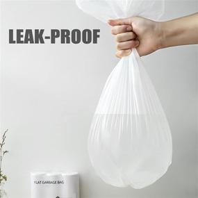 img 1 attached to Convenient 105 Count Small Trash Bags - Unscented 4 Gallon Garbage Bags for Office Kitchen Bedroom