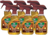 🍋 high-quality old english lemon oil furniture polish, 12 fl oz bottle (pack of 6) - natural shine for your furniture logo