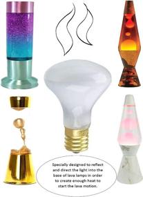 img 1 attached to 🌋 Lava Replacement Dimmable 40W Intermediate Bulb: Enhance Your Lava Lamp with Ease