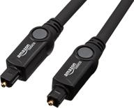 🔌 amazonbasics fiber optic audio cable - toslink compatibility logo