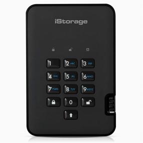 img 4 attached to iStorage diskAshur2 HDD 1TB Black - Password Protected Portable Hard Drive - Secure, Dust and Water Resistant, Military Grade Hardware Encryption - USB 3.1 IS-DA2-256-1000-B