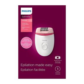 img 3 attached to Efficient Hair Removal with Philips Satinelle Essential Epilator, BRE235/04