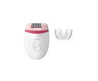 efficient hair removal with philips satinelle essential epilator, bre235/04 logo