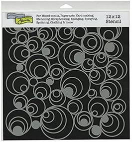 img 3 attached to 🌀 Shop TCW-424 Template, 12x12-Inch Mod Spirals with Crafters Workshop