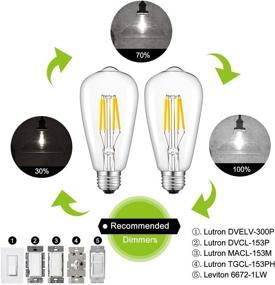 img 1 attached to 💡 Aomryom Dimmable Daylight Equivalent Filament: Unleashing Enhanced Illumination Efficiency