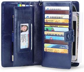 img 3 attached to 👜 JEEBURYEE Organizer Handbag with Removable Checkbook Wallet for Women