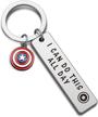 captain america keychain avengers american logo