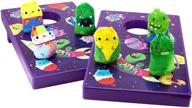 🥒 cats vs pickles cornhole bean bag toss game: play with exclusive characters - team cats vs team pickles! логотип