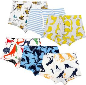 img 3 attached to Dinosaur Toddler Underwear for Boys - BOOPH Briefs: Optimized Clothing for Maximum Comfort