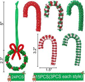 img 1 attached to 🎄 Jollylife Christmas Bead Ornament Kit