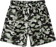 cozople teen boys swim trunks: quick dry upf 50+ swimwear for big boys beach fun! logo