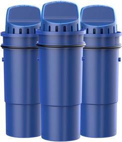 img 4 attached to 🚰 NSF Certified Waterspecialist CRF-950Z Pitcher Water Filter Replacement Pack of 3 - Compatible with Pur Pitchers and Dispensers PPT700W, CR-1100C, PPF951K