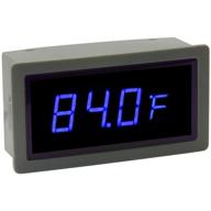 🌡️ enhanced blue led temperature display with external sensor by sure electronics logo