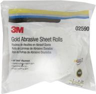 long-lasting and versatile: 3m stikit gold sheet roll (p400), 2-3/4 in x 45 yd logo