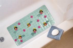 img 3 attached to 🛀 Enhance Bath Time Fun with Nickelodeon Dora The Explorer Dimensional Bath Mat