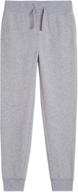 👧 nautica school uniform fleece sweatpants: perfect girls' clothing for comfort and style! logo