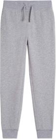 img 2 attached to 👧 Nautica School Uniform Fleece Sweatpants: Perfect Girls' Clothing for Comfort and Style!