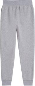 img 1 attached to 👧 Nautica School Uniform Fleece Sweatpants: Perfect Girls' Clothing for Comfort and Style!